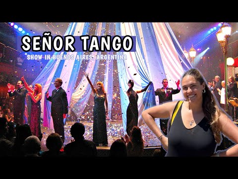 Senor Tango show in Buenos Aires Argentina