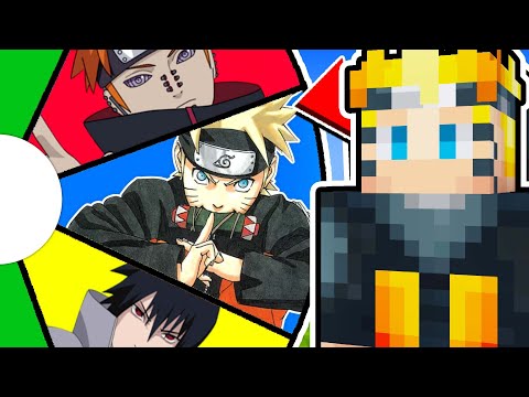 Senpirates - We RANDOMLY Choose our NARUTO Powers in Minecraft, then battle!