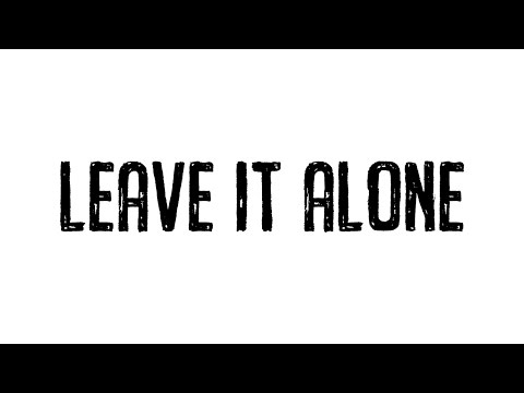 Netsky - Leave It Alone feat. Saint Raymond (Cover Art)