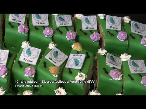 40-jarig jubileum Elburger Volleybal Vereniging EVV