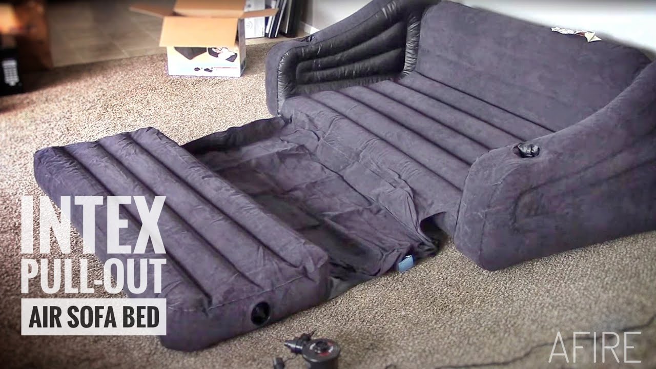 Intex Inflatable Couch with Pull-out Bed | Full Review