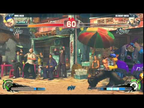 USF4: EG Ricky Ortiz vs MMG Julio - PH Fight Club League - Round 3