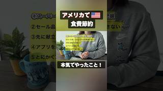 アメリカ物価高すぎるやろ…食費節約チャレンジ！！