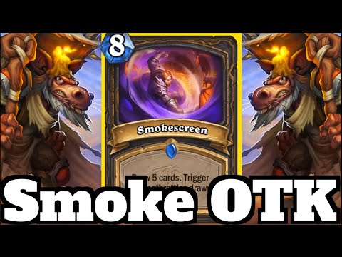 An 8 Mana Rogue Spell?! In this Economy?! Smokescreen OTK! | Hearthstone