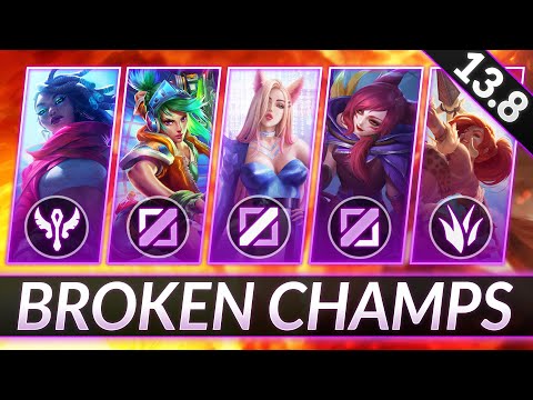 3 BROKEN Champions for EVERY ROLE in Patch 13.8 - CHAMPS to MAIN for FREE LP - LoL Guide