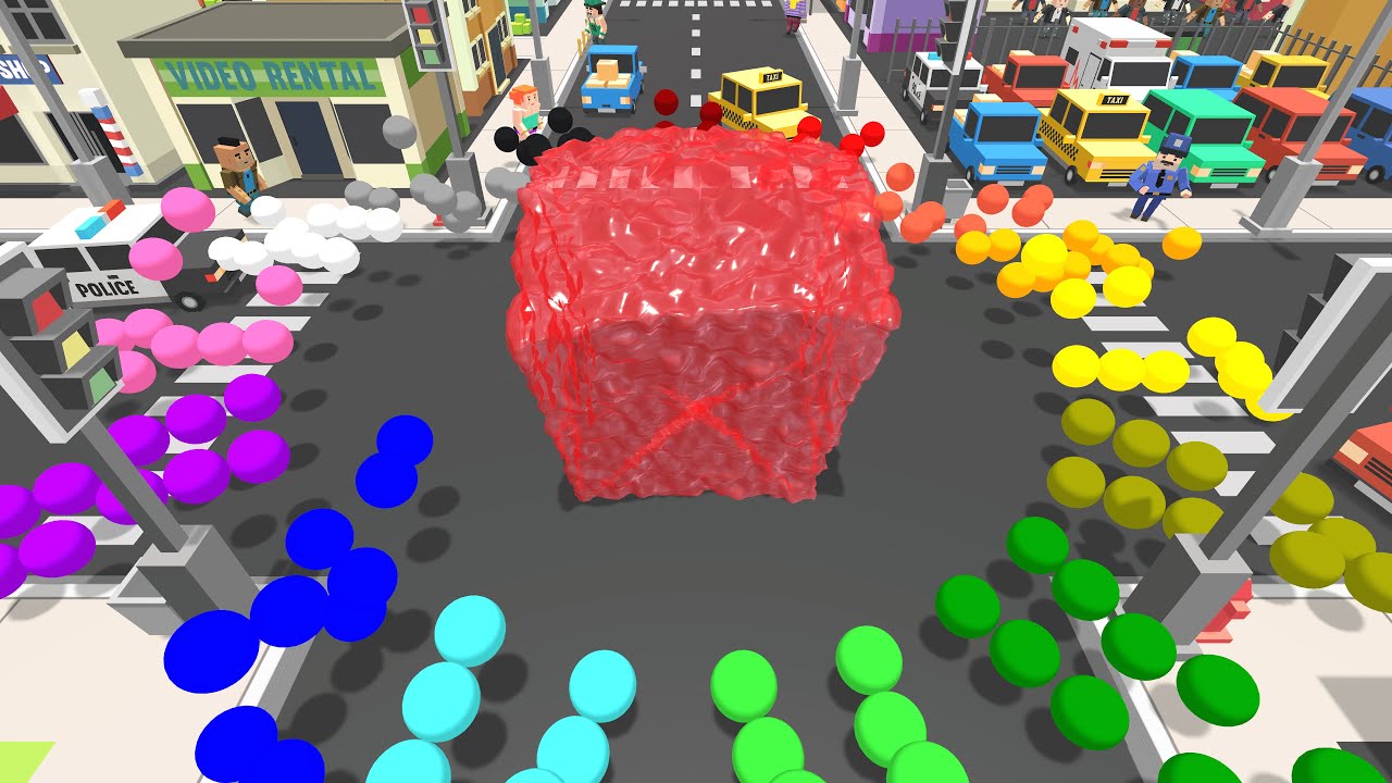 How to Clean the City🧊 - Sync with Music - Marble Race