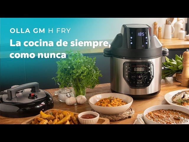 Olla Multicooker Cecotec GM H Fry 6L Programável Tapa Advance LED 27 Programas video