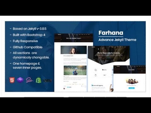 Farhana - Creative Agency Advance Jekyll Theme | Themeforest Templates