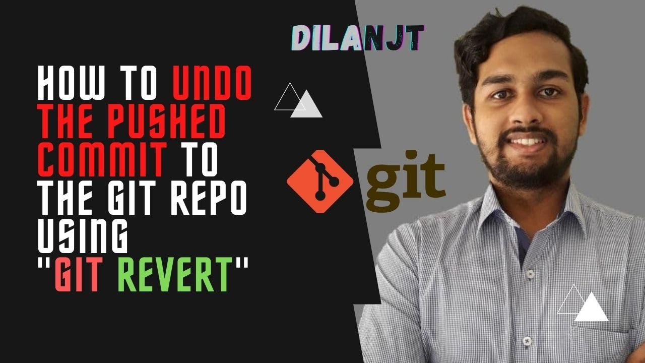 how to undo the commit pushed using git revert | git revert | git tutorials