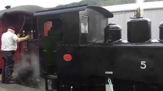 preview picture of video 'Silver Stream Railway, Locomotive - Fowler 16342 (Napier Harbour Board No.5)'