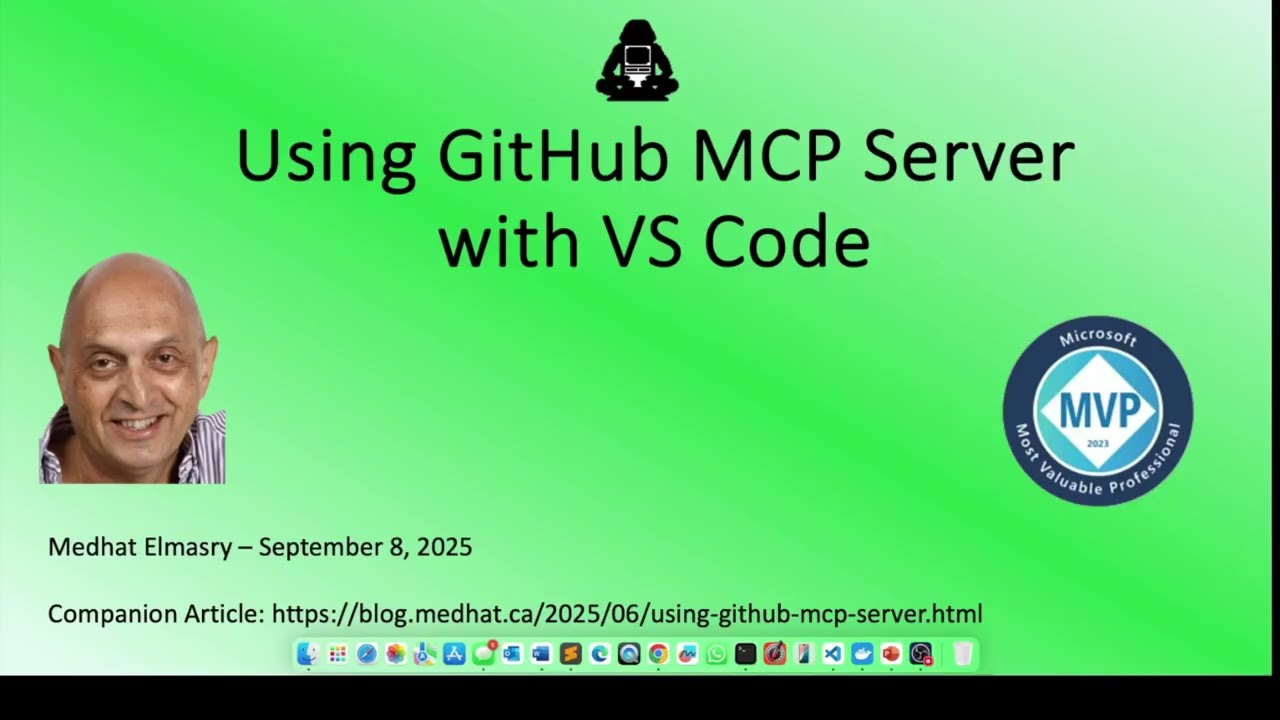 Using GitHub MCP Server with VS Code