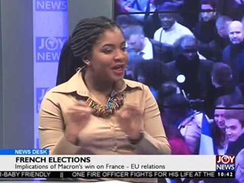 French Elections - News Desk on Joy News (10-5-17)