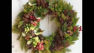 It&#39;s Beginning to Look a Lot Like Christmas/Pine Cones and Holly Berries