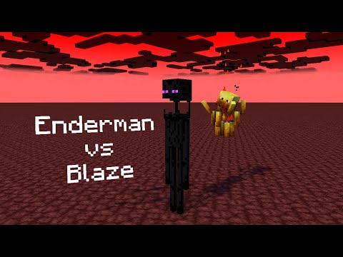Enderman vs blaze