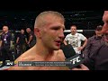 UFC 217: TJ Dillashaw Octagon Interview