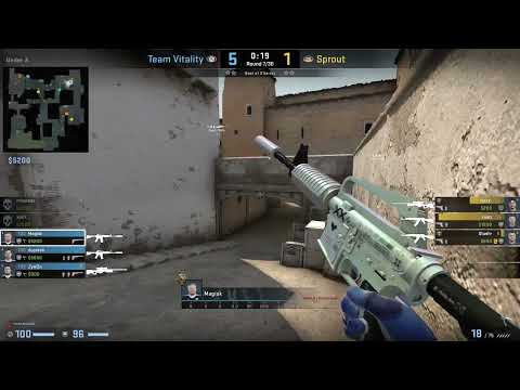 CS:GO POV Demo Vitality Magisk (23/9) vs Sprout (de_dust2) @ ESL Pro League Season 15