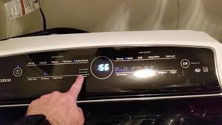 Cabrio Washer — How to Spin Only