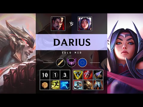 Darius Mid vs Irelia - EUW Master Patch 25.13