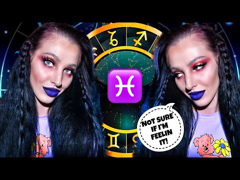 My ZODIAC SIGN Picks My MAKEUP and HAIRSTYLE CHALLENGE (not sure if I'm feeling it lol)