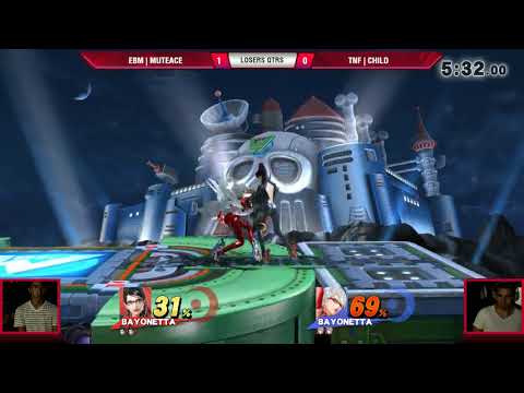 VS Weekly 7/19/18 - Losers Eighths - EBM | MuteAce (Bayonetta) vs TNF Child (Bayonetta) - Smash 4