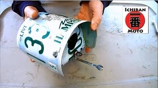Recycled License Plate Bird House Review Awsome Steam Punk Art