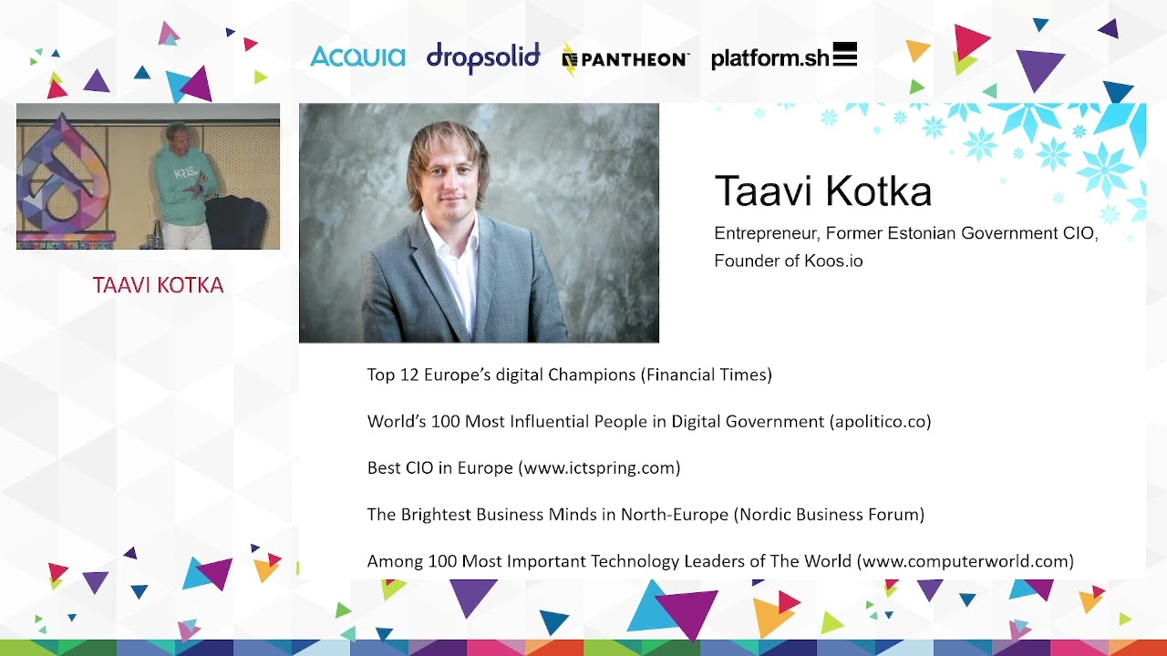 KEYNOTE - What are the next big things for Digital Societies? Taavi Kotka