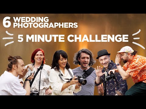 How to shoot couple portraits under 5 min - CHALLENGE -  6 wedding photographers in Rome