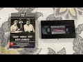 Opening Closing To Key Largo 1982 VHS 20th Century Fox Video