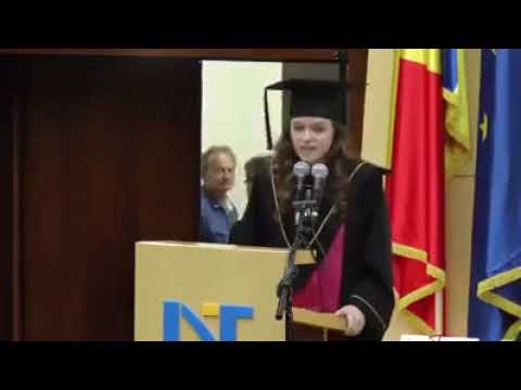 DISCURS MINUNAT AL UNEI STUDENTE LA FESTIVITATEA DE ABSOLVIRE