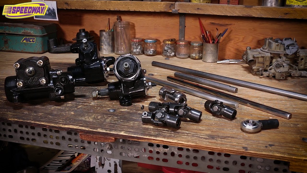 Speedway Tech Talk - Steering Box, U-Joint and Shaft Combinations