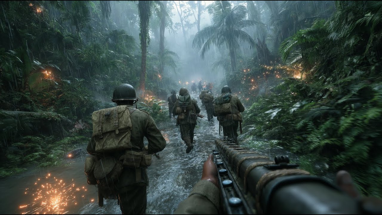 La Guerra del Pacífico 1943 | Gráficos ULTRA Realistas [4K 60FPS HDR]