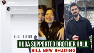 Huda Supported Brother Halil Ibrahim Ceyhan !Sila Turkoglu New Sharing