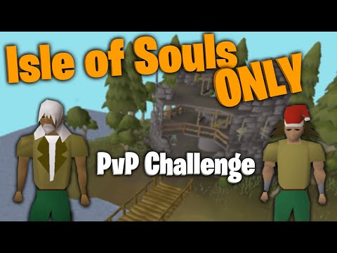 Area locked on the Isle of Souls, we gear up to fight to the death