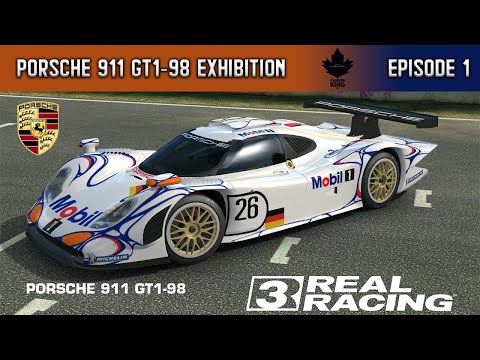 Thumbnail for AMAZING RACE AROUND BRAND HATCH WITH PORSCHE 911 GT1-98 - (Real Racing 3) - CanadaKing Racing by Porsche 911, Porsche, video, Porsche 911 GT1, vide