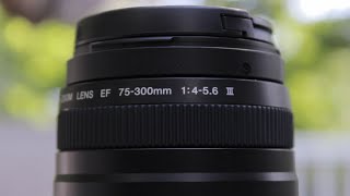 Canon 75-300mm Lens Review