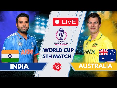 Live: IND Vs AUS, World Cup 2023, Chennai | Live Match Score | CWC | India Vs Australia #livescore