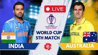 Live: IND Vs AUS, World Cup 2023, Chennai | Live Match Score | CWC | India Vs Australia #livescore