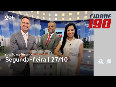 Cidade 190 | 27/10/25 | Acompanhe as principais notícias do dia!