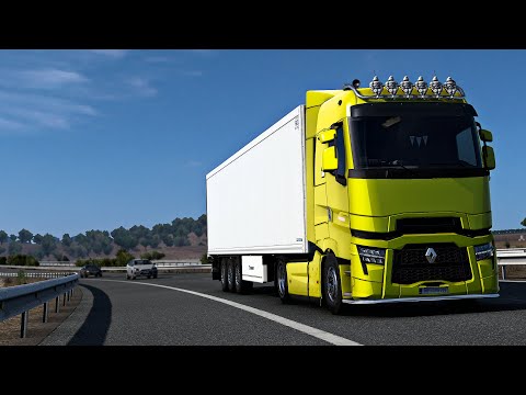 ETS2 1.40 - ProMods 2.55 - Renault T Range Evo 520 - Trip: Lisbon - Seville