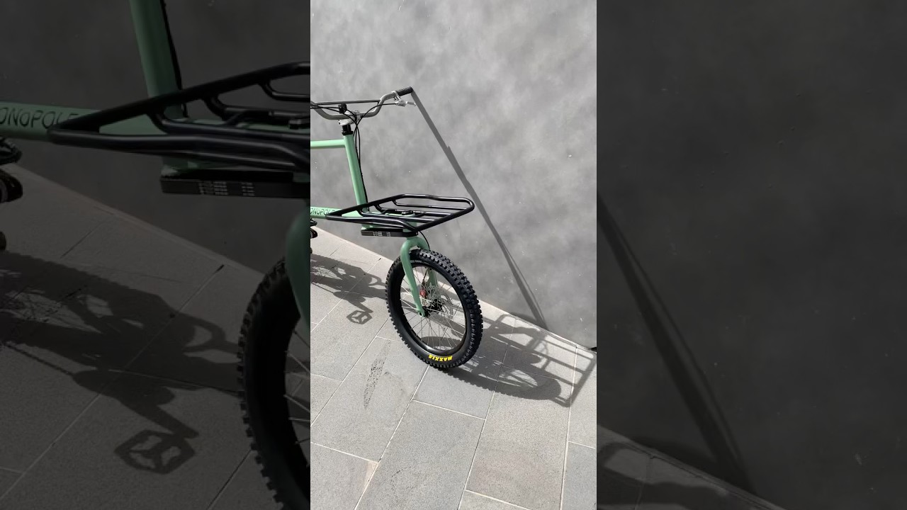 ever seen a cargo bike like this ? new MONoPOLE tool bike vid up! #bike  #cycling
