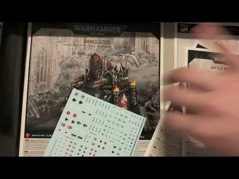 Warhammer 40K Sisters of battle Battleforce box 2021 Opening and review￼