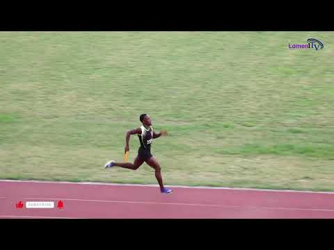 Boys 4x400m heat 3. 3:23.07sec. Zone 4. Ashanti region Interco 2026.