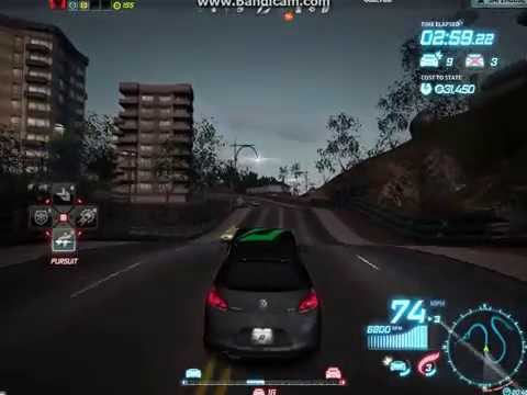 NFS World !! Rasante Polizeiverfolgung !!