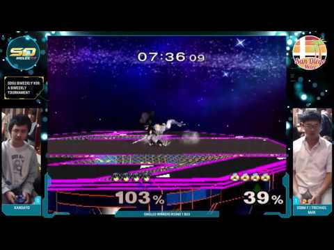 SDSU Biweekly #39 - Kandayo vs. SSBM-T | Trichael Man - Singles WR2 - SSBM