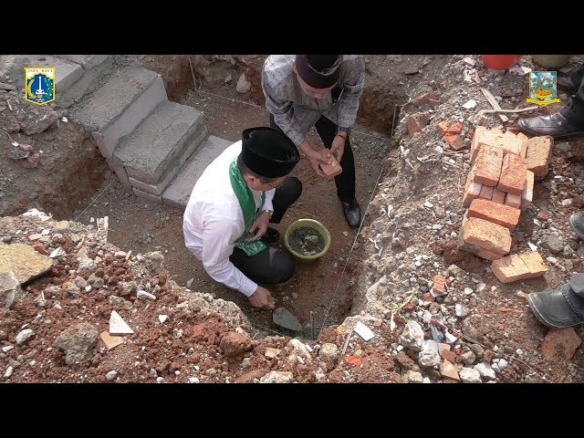 Peletakan Batu Pertama Pembangunan Masjid Jami Al-Barkah