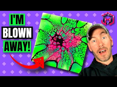 Sheleeart Bloom Acrylic Pouring | Don't Miss THIS One!