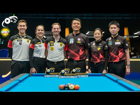 FINAL ▸ Germany vs Chinese Taipei ▸ Predator WPA World Teams Championship 2023