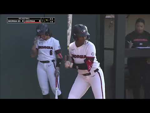 #5 Georgia Vs Georgia Southern | Game 1 | College Softball 03/20/2024