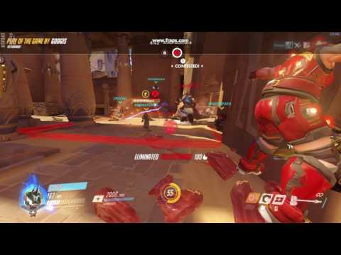 nano boosted reinhard going ham on anubis outside 2nd point spawn