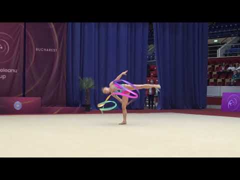 FIG 21st Irina Deleanu Cup 2022 FRA ROMENSKI Valerie France Seniors 2006+ ribbon